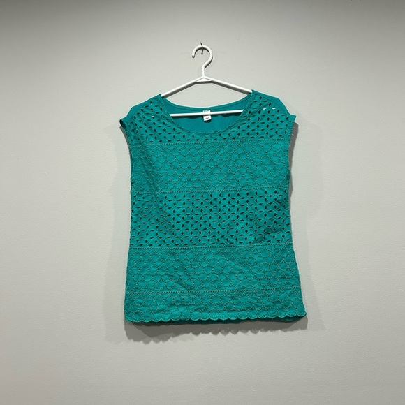 Turquoise blouse - Picture 5 of 6